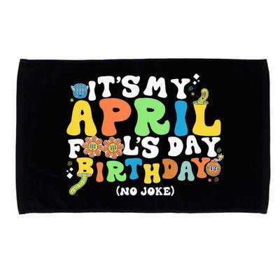 Keep Calm It's Only April Fool's Day Microfiber Hand Towel