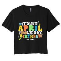 Keep Calm It's Only April Fool's Day Crop Top