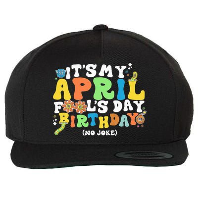 Keep Calm It's Only April Fool's Day Wool Snapback Cap