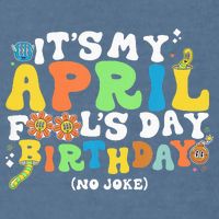 Keep Calm It's Only April Fool's Day Garment-Dyed Sweatshirt