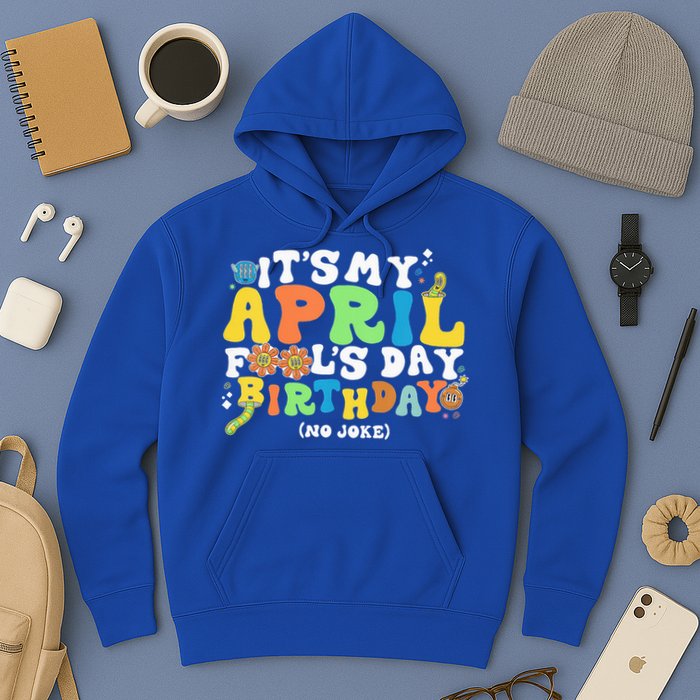 Keep Calm It's Only April Fool's Day Hoodie