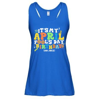 Keep Calm It's Only April Fool's Day Ladies Essential Flowy Tank