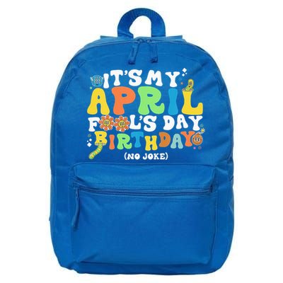 Keep Calm It's Only April Fool's Day 16 in Basic Backpack