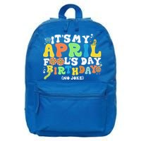Keep Calm It's Only April Fool's Day 16 in Basic Backpack