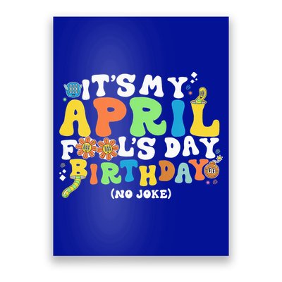 Keep Calm It's Only April Fool's Day Poster