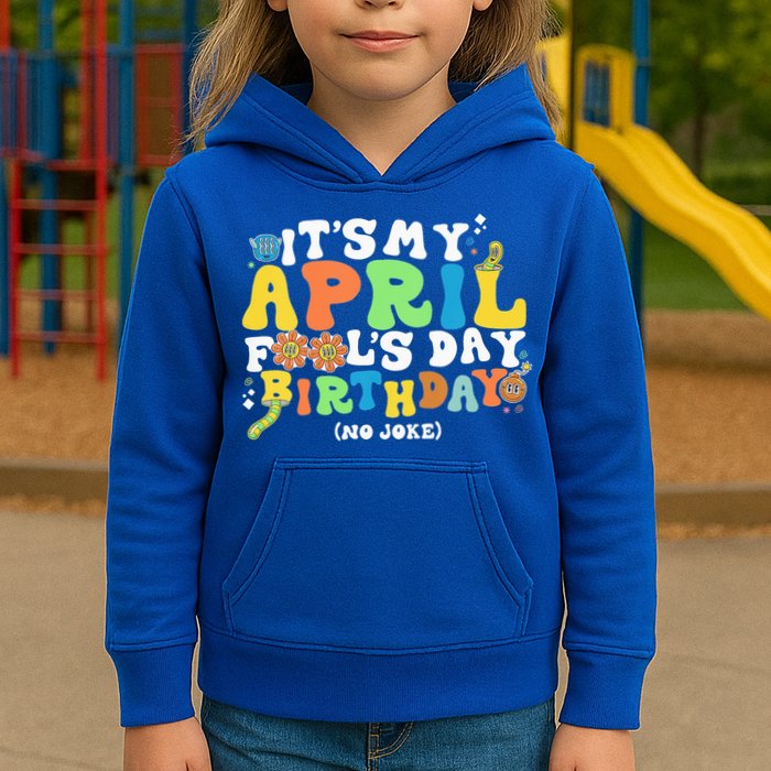 Keep Calm It's Only April Fool's Day Kids Hoodie