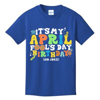 Keep Calm It's Only April Fool's Day Kids T-Shirt