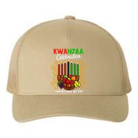 Kwanzaa Celebration I Am Because We Are Happy Kwanzaa Yupoong Adult 5-Panel Trucker Hat