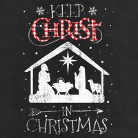 Keep Christ In Christmas Nativity Jesus Christian Christmas Hat