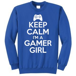 Keep Calm Im A Gamer Gift Sweatshirt