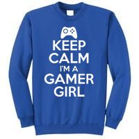 Keep Calm Im A Gamer Gift Sweatshirt