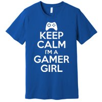 Keep Calm Im A Gamer Gift Premium T-Shirt