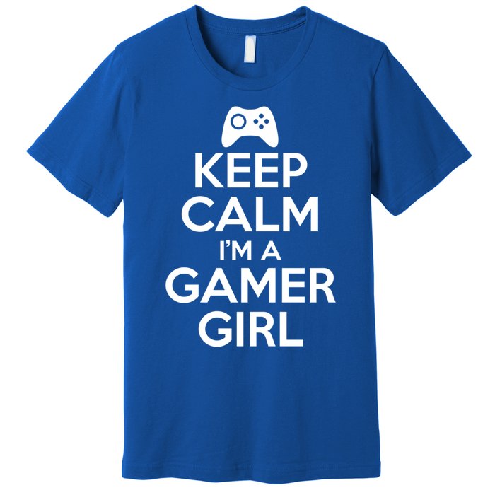 Keep Calm Im A Gamer Gift Premium T-Shirt