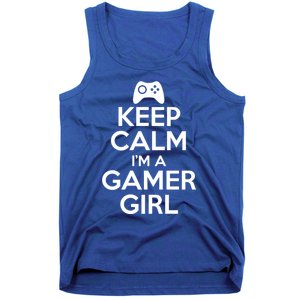 Keep Calm Im A Gamer Gift Tank Top