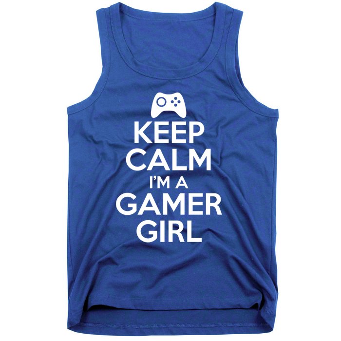 Keep Calm Im A Gamer Gift Tank Top