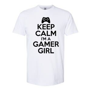 Keep Calm Im A Gamer Gift Softstyle CVC T-Shirt