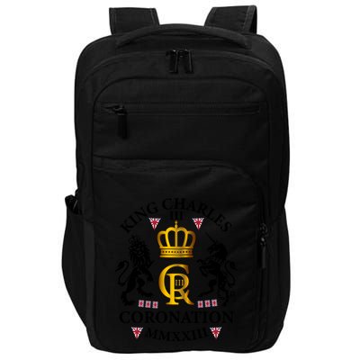 King Charles Iii British Monarch Royal Coronation May 2023 Gift Impact Tech Backpack