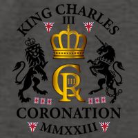 King Charles Iii British Monarch Royal Coronation May 2023 Gift Vector Backpack