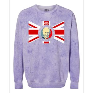 King Charles Iii Gifts Hrh Ciiir Welcome King Charles Iii Colorblast Crewneck Sweatshirt