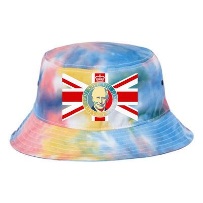 King Charles Iii Gifts Hrh Ciiir Welcome King Charles Iii Tie Dye Newport Bucket Hat