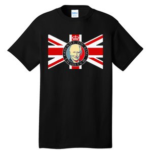 King Charles Iii Gifts Hrh Ciiir Welcome King Charles Iii Tall T-Shirt