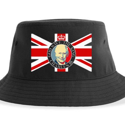 King Charles Iii Gifts Hrh Ciiir Welcome King Charles Iii Sustainable Bucket Hat