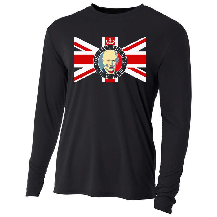 King Charles Iii Gifts Hrh Ciiir Welcome King Charles Iii Cooling Performance Long Sleeve Crew