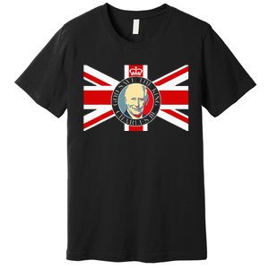 King Charles Iii Gifts Hrh Ciiir Welcome King Charles Iii Premium T-Shirt