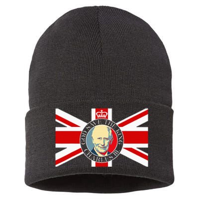 King Charles Iii Gifts Hrh Ciiir Welcome King Charles Iii Sustainable Knit Beanie