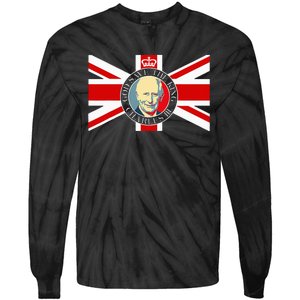 King Charles Iii Gifts Hrh Ciiir Welcome King Charles Iii Tie-Dye Long Sleeve Shirt