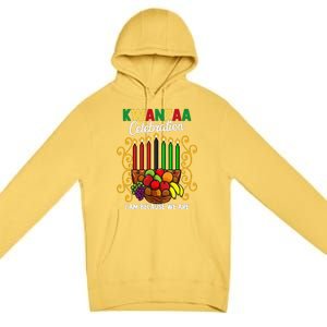 Kwanzaa Celebration I Am Because We Are Happy Kwanzaa Premium Pullover Hoodie