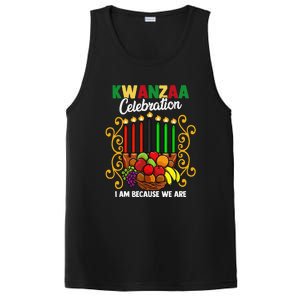 Kwanzaa Celebration I Am Because We Are Happy Kwanzaa PosiCharge Competitor Tank