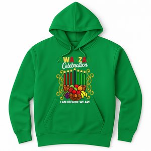 Kwanzaa Celebration I Am Because We Are Happy Kwanzaa Hoodie