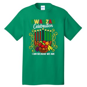 Kwanzaa Celebration I Am Because We Are Happy Kwanzaa Tall T-Shirt