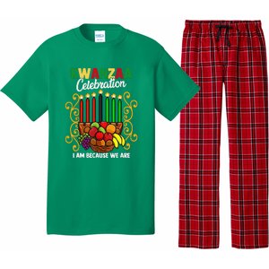 Kwanzaa Celebration I Am Because We Are Happy Kwanzaa Pajama Set