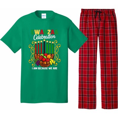 Kwanzaa Celebration I Am Because We Are Happy Kwanzaa Pajama Set