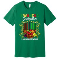 Kwanzaa Celebration I Am Because We Are Happy Kwanzaa Premium T-Shirt