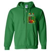 Kwanzaa Celebration I Am Because We Are Happy Kwanzaa Full Zip Hoodie