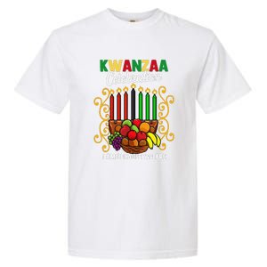 Kwanzaa Celebration I Am Because We Are Happy Kwanzaa Garment-Dyed Heavyweight T-Shirt