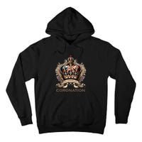 King Charles III British Monarch Royal Coronation Design Tall Hoodie