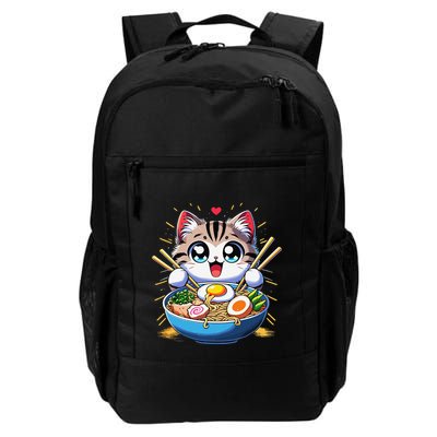 Kawaii Cat Japanese Anime Manga Cat Ramen Backpack