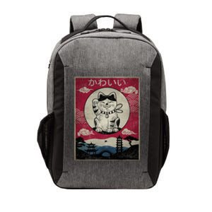 Kawaii Cat Japanese Vector Backpack