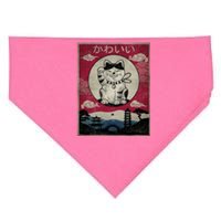 Kawaii Cat Japanese USA-Made Doggie Bandana