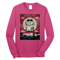 Kawaii Cat Japanese Long Sleeve Shirt