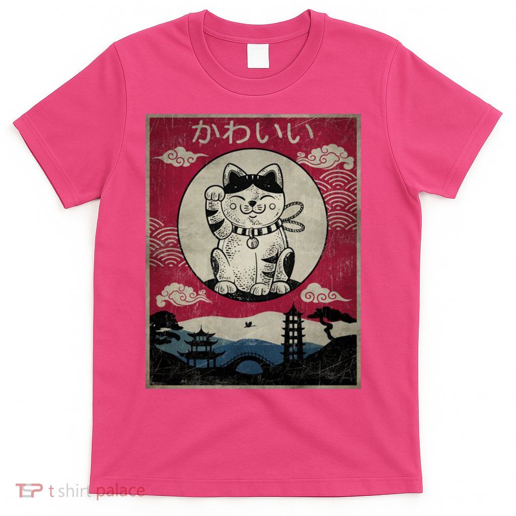 Kawaii Cat Japanese T-Shirt
