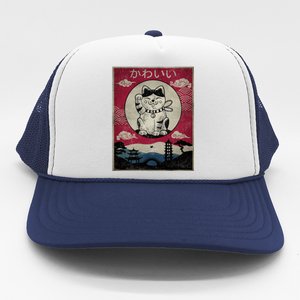 Kawaii Cat Japanese Trucker Hat