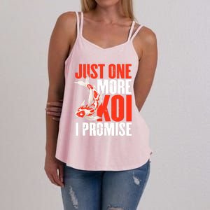 Koi Carp | Japanese Fish | Just One More Koi I Promise Women's Strappy Tank