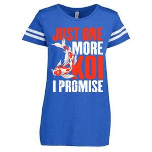 Koi Carp | Japanese Fish | Just One More Koi I Promise Enza Ladies Jersey Football T-Shirt