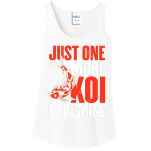 Koi Carp | Japanese Fish | Just One More Koi I Promise Ladies Essential Tank