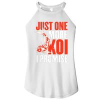 Koi Carp | Japanese Fish | Just One More Koi I Promise Women's Perfect Tri Rocker Tank